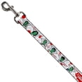 thumbnail image 2 of Buckle-Down Pet Leash, Dog Leash, Zombie Chomp, 4 Feet Long 1.0 Inch Wide, 2 of 3