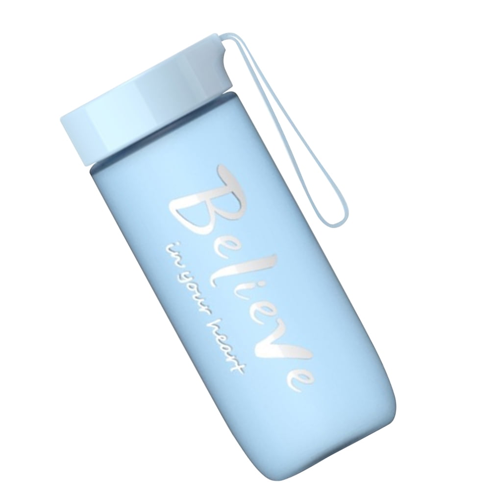 eternal Portable Water Bottle Plastic Water Bottle Frosted Drinking Bottle 550ml Drinking Bottle