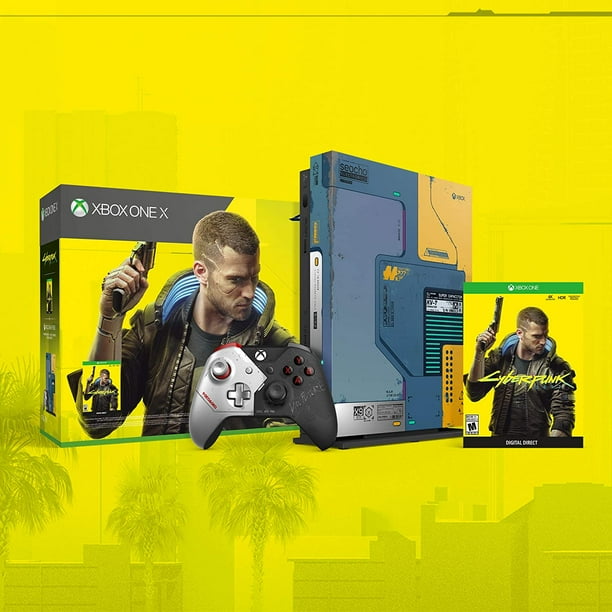 Microsoft Xbox One X 1tb Cyberpunk 2077 Limited Edition Console