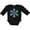 AB-Black, variant on Inktastic Icy Blue Winter Snowflake Boys or Girls Long Sleeve Baby Bodysuit