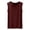 Wine, variant on TAGOLD Womens Round-Neck Tank Top Solid Color Sleeveless Pullover Loungewear Casual Tank Top