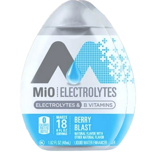 Mio Electrolytes Berry Blast B Vitamins Liquid Water Enhancer 1.62 fl