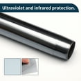 thumbnail image 6 of Unique Bargains Nano Ceramic Car Window Tint Film VLT 70% IRR 50% UVR 75% Gray 20ft x 24inch Privacy Film 2mil PET 1 Pc, 6 of 8