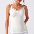 thumbnail image 4 of BUIGTTKLOP Womens Tank Tops with Built in Bra Summer Adjustable Spaghetti Straps Camisole Slim Fitted Cami Tanks, 4 of 6