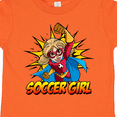 thumbnail image 4 of Inktastic Soccer Girl Superhero Girls Toddler T-Shirt, 4 of 5