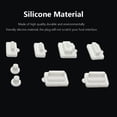 thumbnail image 2 of Juego de tapones de malla antipolvo Anti-Cubierta para NS Switch/Switch OLED White 8pcs, 2 of 3