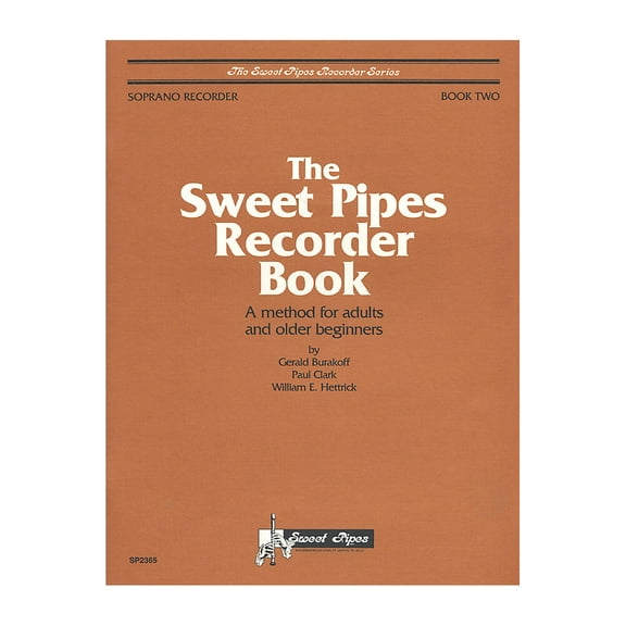 Sweet Pipes Adult Recorder Method Book 2 (Soprano)
