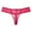 Hot Pink, variant on Bigersell Womens Bikini Underwear Clearance No Show Underwear Cheeky Panty Style P-347 Nylon Period Panties Lace Thong Briefs Mid Waist Women Cheeky Panties Blue M