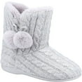 thumbnail image 1 of Fleet & Foster Womens Apple Pom Pom Slippers, 1 of 4