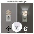 thumbnail image 3 of Fuzoiu Leopard Print Print Dusk to Dawn LED Night Light with Light Sensor, Energy-Efficient Touch-Safe Night Lamp for Home, Office, and Kids' Rooms-US, 3 of 7