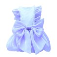 thumbnail image 1 of Adorable Pet Dress - Flowing Gauze And Bowknot - Soft Comfortable Stylish Dress, 1 of 8