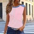 thumbnail image 4 of Sentmoon Chemises en Jean pour Femmes Denim Hauts et Chemisiers pour Dames Sans Manches Col Ras du Cou Patchwork Coupe Régulière avec Imprimé Hauts Extensibles pour Femmes Mode pour l'Entraînement et le Gym P-2TG, 4 of 8