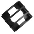 thumbnail image 5 of Paper Plate Dispenser, Under Cabinet Bamboo Plates Holder, Black, 5 of 5