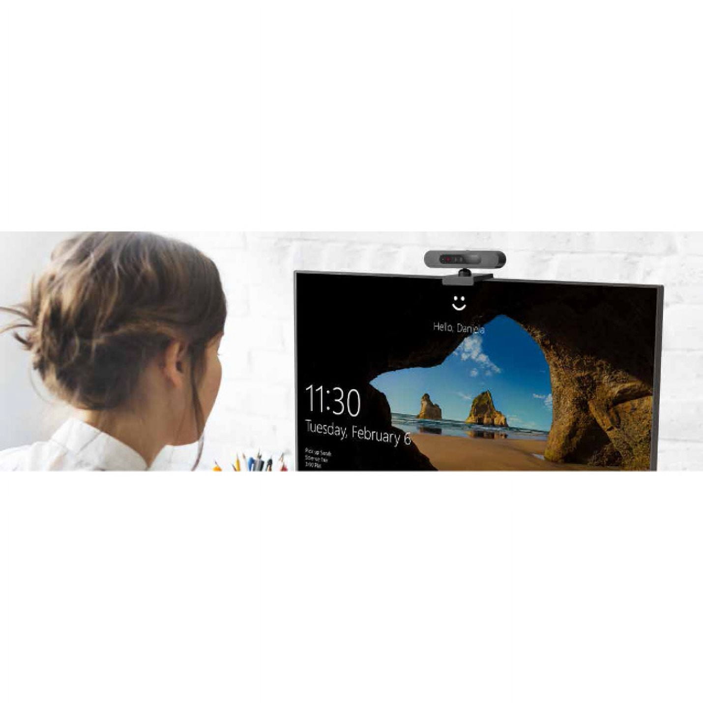 Lenovo Webcam 30 fps Black USB 2.0 Retail 1 Pack 4XC0V13599