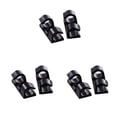 thumbnail image 2 of Decodeary 20Pcs/Set Self Adhesive Cable Clips Wire Straps Cord Organizer Desk Management black 3Set, 2 of 6