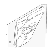 Genuine OE Kia Door Trim Panel - 83305-K0010D3Y
