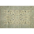 thumbnail image 1 of Ahgly Company Indoor Rectangle Traditional Khaki Green Persian Area Rugs, 5' x 7', 1 of 6