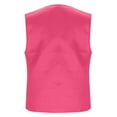 thumbnail image 5 of Women's Lightweight Fishing Hiking Travel Vest Jacket, Breathable Outdoor Activewear Top for Casual Daily Wear and Adventure Essentials | Aestivo,Pink XL, 5 of 9