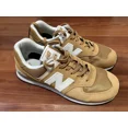 thumbnail image 1 of New Balance Shoes Men's 11 574 Sneakers Wheat White Casual ML574RP2 Yellow, 1 of 6