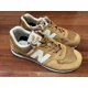 thumbnail image 1 of New Balance Shoes Men's 11 574 Sneakers Wheat White Casual ML574RP2 Yellow, 1 of 6