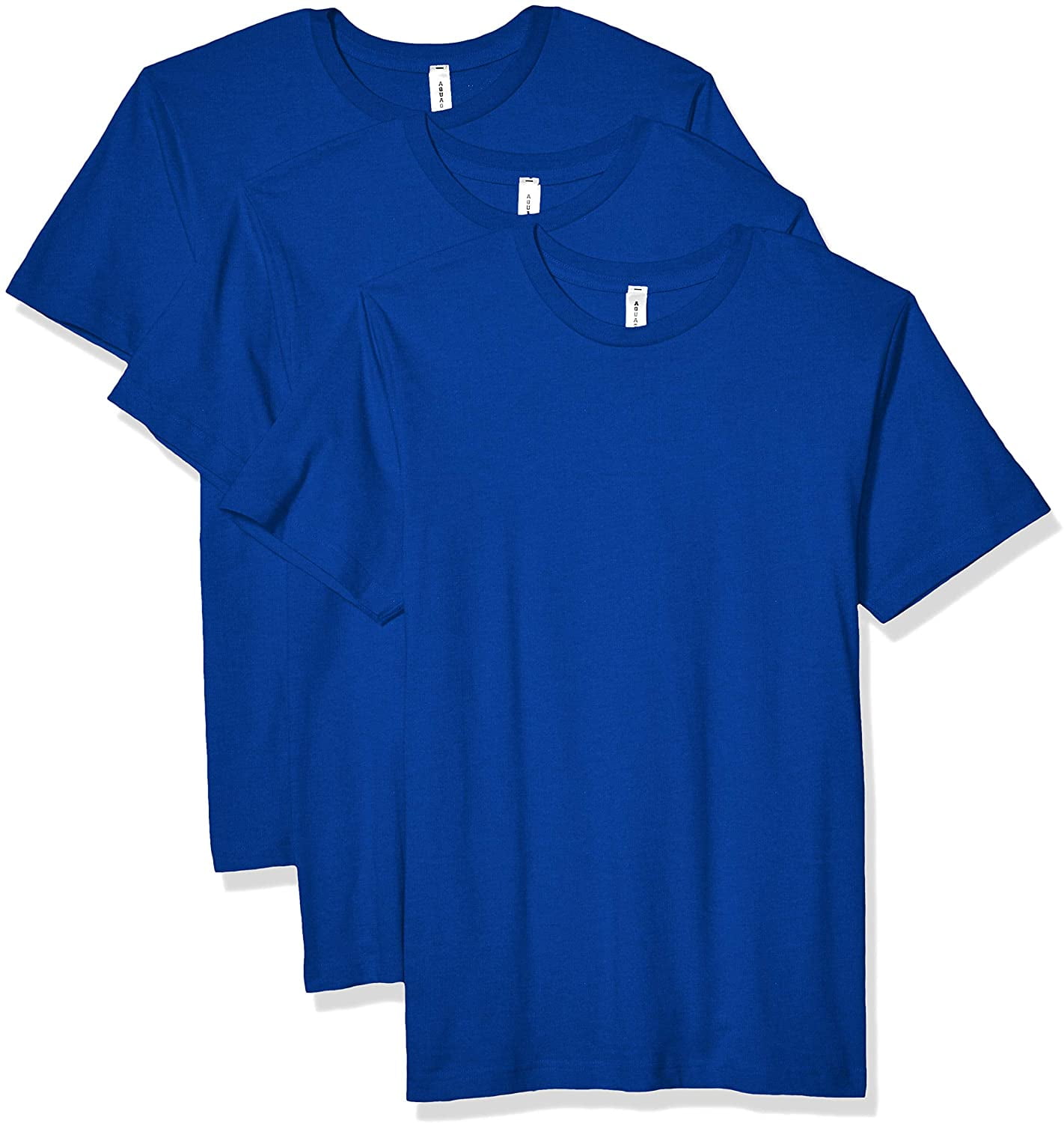 AquaGuard Mens Heavyweight Combed Ringspun Cotton T-Shirt-2 Pack
