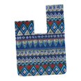 thumbnail image 3 of Bolsa de mano para tejer, bolsa de muñeca, bolsa para guardar hilo, accesorios de costura y herramientas. Azul, 3 of 9