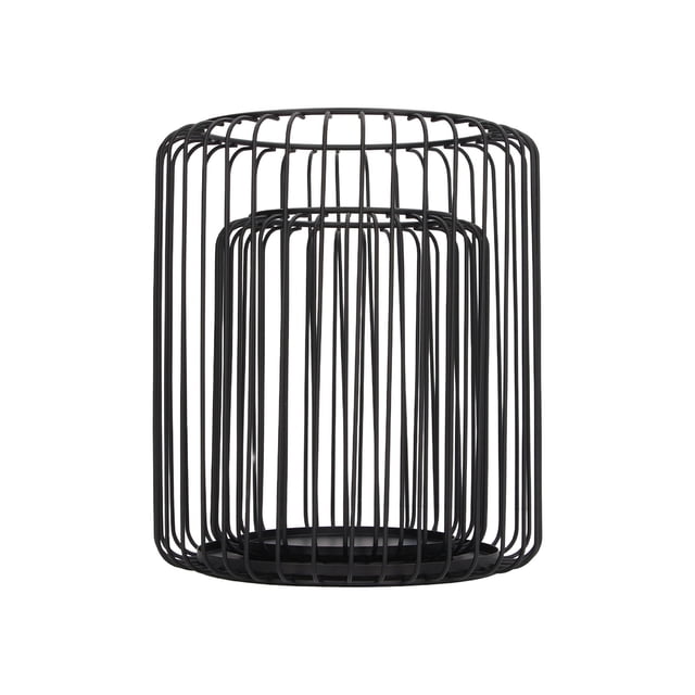 Candles Holder Set, Modern Simple Cage Candleholder Set Moderate Weight For Bedrooms