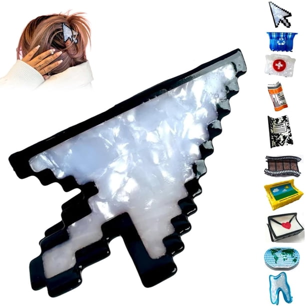 Pinza para el pelo personalizada, pinzas para el pelo creativas y divertidas, accesorios para el pelo, horquillas para el pelo a juego personalizadas a la moda, pinzas para el pelo encantadoras, tocad