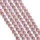thumbnail image 1 of 147 cuentas de vidrio con forma de ojo de gato de 8 mm, redondas, espaciadoras, sueltas, para pulseras, collares, pendientes y bisutería - Marrón rosado, 1 of 5