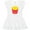 AA-White, variant on Inktastic Cute Kawaii French Fries Girls Toddler Dress