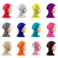 thumbnail image 2 of Solid Women's Muslin Hijab Jersey Head Scarf Plain Under Scarf Muslimah Turban Cap Scarf, 2 of 6
