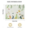thumbnail image 3 of HENGT Easter Rabbit Canvas Wall Art - Cute Gnomes Easter Eggs Spring Tulip Flower Plants Wall Decor Stretched &amp; Framed Artwork Paintings Ready to Hang for Living Room Bedroom Kitchen, 3 of 5