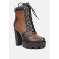 thumbnail image 2 of Moos Block Heel Lace Up Boots, 2 of 11