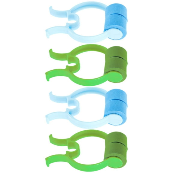 BESTOYARD Portable Nose Clips Protect Nose for Anyone Suitable to Wear in Emergency Situations 4Pcs