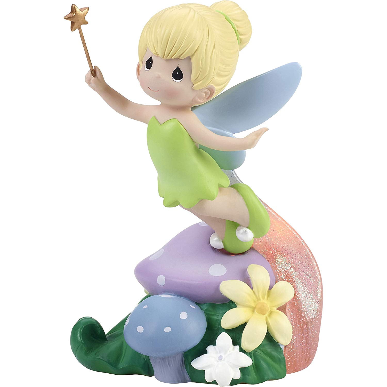 Disney Showcase Tinker Bell With LED Pixie Dust Trail Resin Figurine