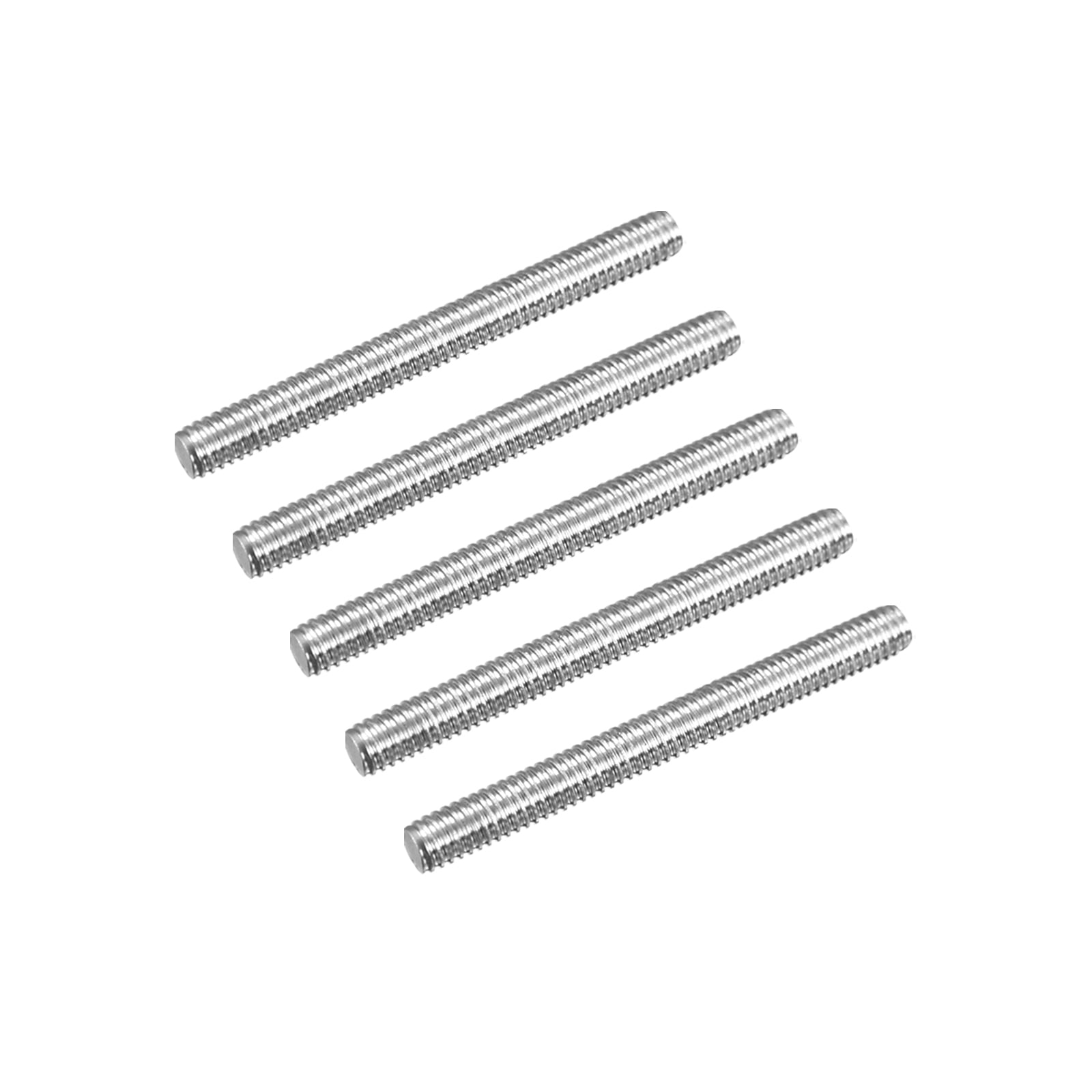 Uxcell Fully Threaded Rod M4 x 35mm 0.7mm Thread Pitch 304 Stainless