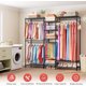 thumbnail image 3 of Perchero Resistente para Ropa, Armario Organizador de Metal Grande, Closet Organizador de Ropa, Perchero de Pie Estante de Ropa Ajustables, Máxima 450kg, 3 of 4