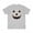 Grey, variant on Men's T-Shirts Halloween Pumpkin Smile Printed T-Shirt Crew Neck Short Sleeve Graphic Tee Theme Party T-Shirts for Man Dailywear,Black,L