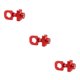 thumbnail image 3 of Advancent Tensor de cadena de bicicleta, tensor de cadenas, impermeable, ligero, regulador, pernos, tornillo, piñón fijo plegable, rojo Type1 NO1, 3 of 6