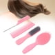 thumbnail image 4 of Cepillo Desenredante, Juego De Peine De Cepillo De Pelo Rosa De 4 Piezas Para Peluquería Para El Hogar Para Mujeres Para Hombres ANGGREK GI1413, 4 of 8