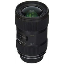 Sigma 210306 18-35mm F1.8 DC HSM Lens for Nikon APS-C DSLRs (Black) - International Version (No Warranty)