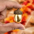 thumbnail image 5 of Artificial Large Acorn Ornaments, Faux Decorative Acorn with Natural Caps, Fake Acorn Decor, Fall Harvest Table Decoration, Thanksgiving Wreath Embellishment, Rustic Seasonal Home Craft Supply, 5 of 5