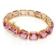 thumbnail image 4 of Pulsera Swarovski Millenia con cristales de talla octagonal rosa, 4 of 4