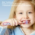 thumbnail image 3 of 4 Pack 3 Sided Kids Toothbrushes, Soft Bristles for Children with Autism,Suitable for children ages 3 to 12, 3 of 7