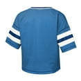 thumbnail image 3 of Girls Youth Outerstuff Carolina Blue North Carolina Tar Heels Gridiron Jersey V-Neck T-Shirt, 3 of 3