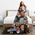thumbnail image 6 of Blanket Patrick Dempsey Throw Flannel Blankets UltraSoft Micro Fleece Blanket Warm Cozy Plush Gift for Room Decoration Sofa,Office Bed car Camp Couch Beach, 6 of 9