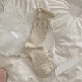 thumbnail image 4 of XIAONU Women's Stretchy Hollow Out Quarter Socks Casual, 4 of 5
