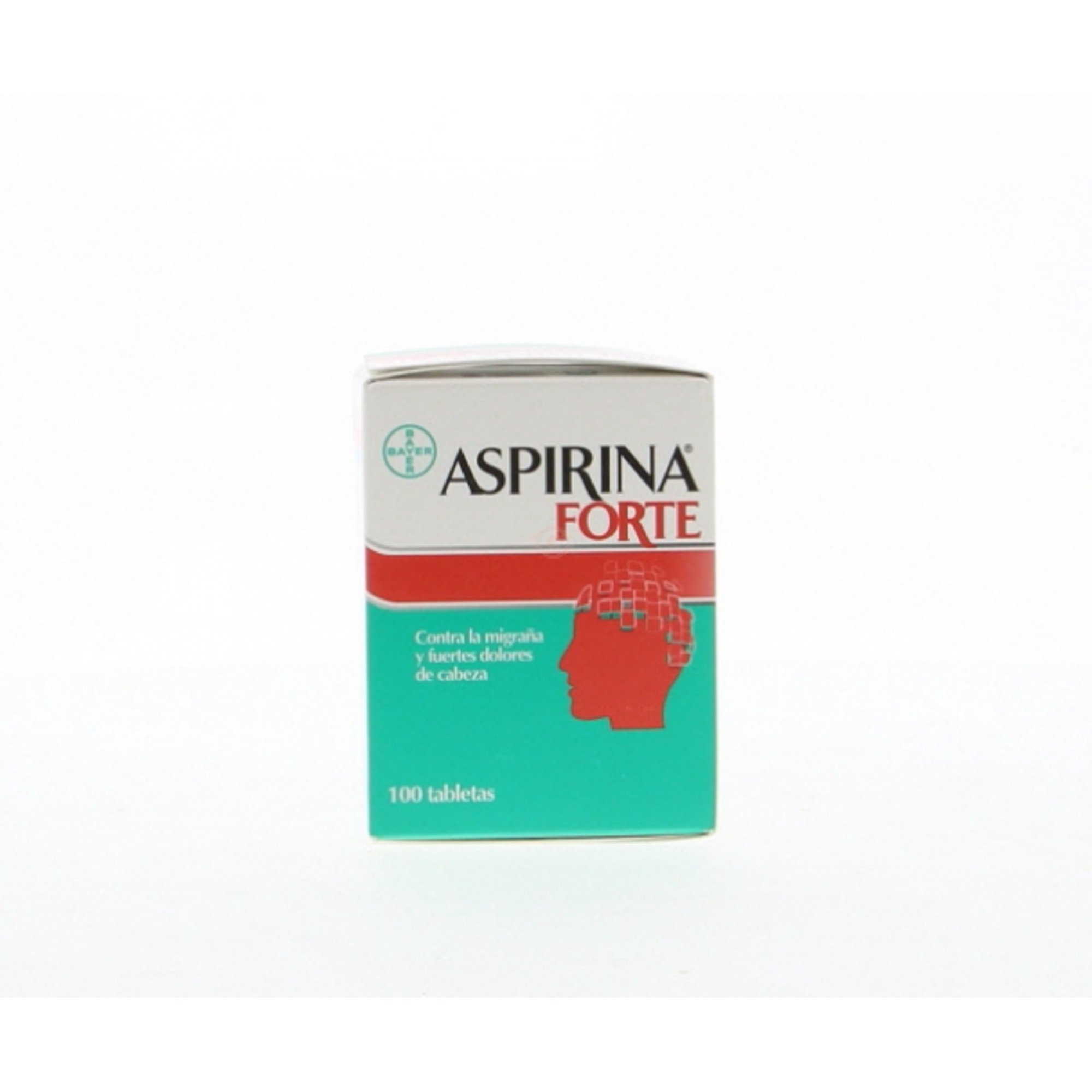 Aspirina Forte Against Headaches And Migraine - Contra La Migrana Y Dolores De Cabeza 100 Tabs (Pack