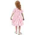 thumbnail image 6 of joogoo Seahorse Cartoon Girls' Short Sleeve Dress Kids Dresses 7-8T, 6 of 8