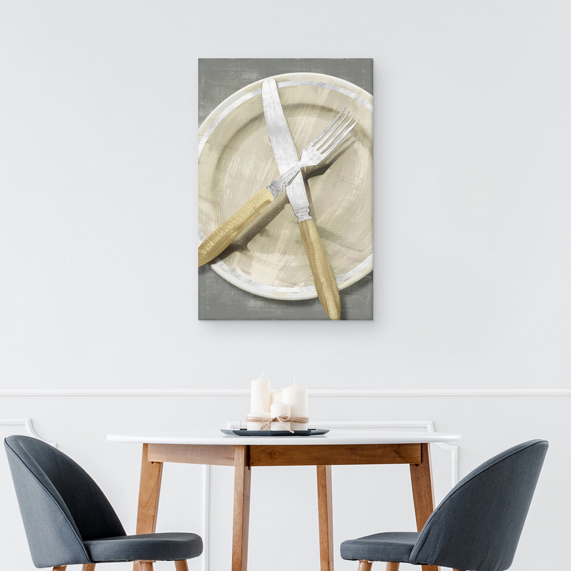 Diner II by Tania Bello Dinnerware Canvas Art
